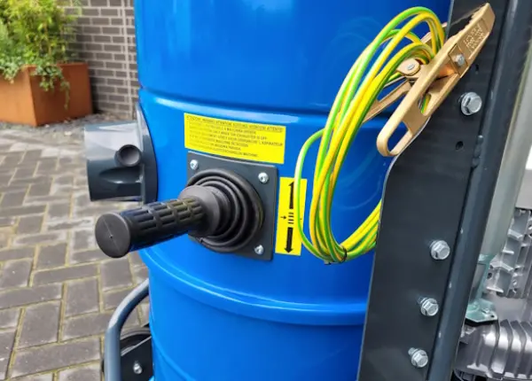 filterhendel W3 Infini ATEX industriële stofzuiger DuPuy