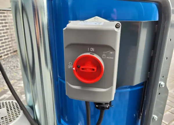 schakelaar W3 Infini ATEX industriële stofzuiger DuPuy