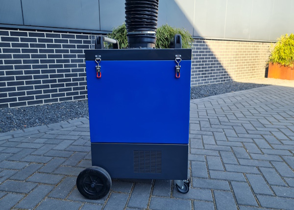 sparkproof fumebuster pro met vier filterlagen