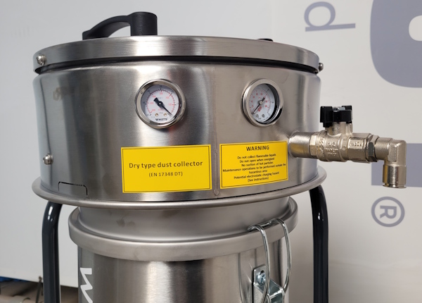 ATEX stofzuiger op perslucht