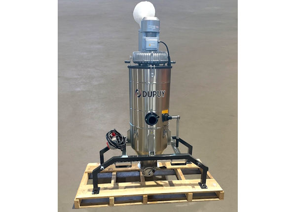 Silovac 100 in RVS met big bag lediging